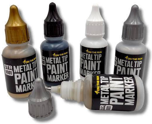 On The Run Metal Tip Nachfülltinte für Marker Neon Aprikose 20 ml