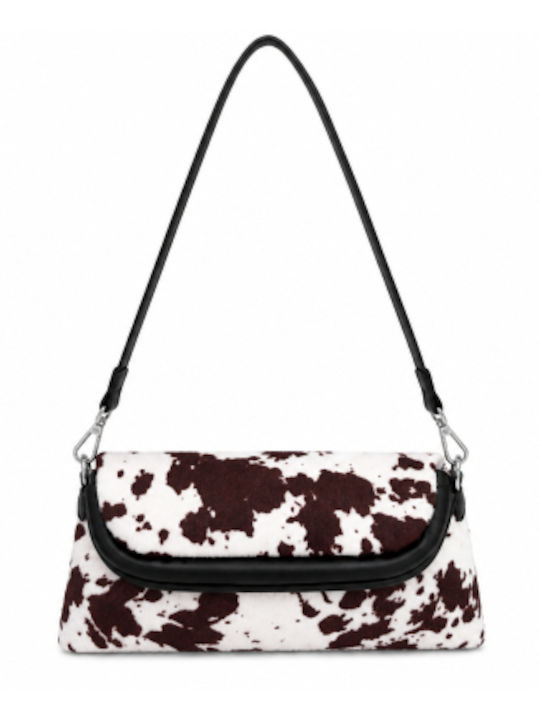 Damen-Flap-Tasche Schwarz WF-PS5327-27HB-SCHWARZ