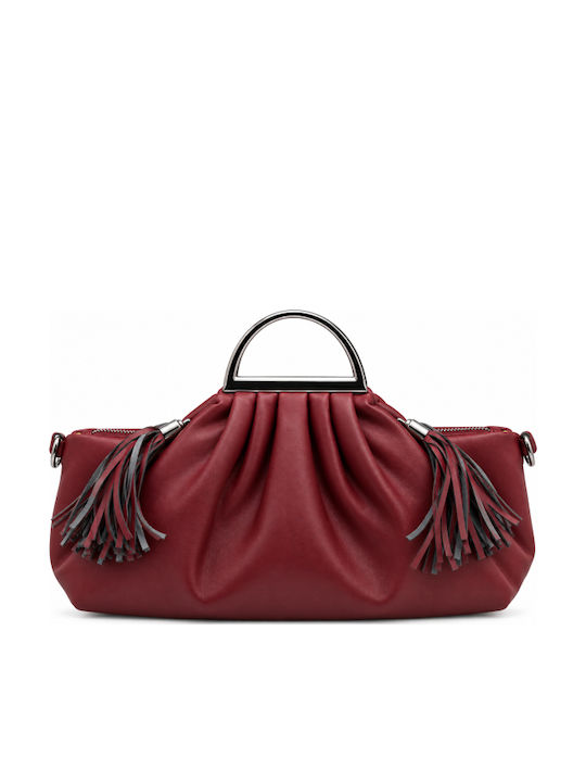 Burgunderrote Damenhandtasche WF-PH5078-HB-BURGUND