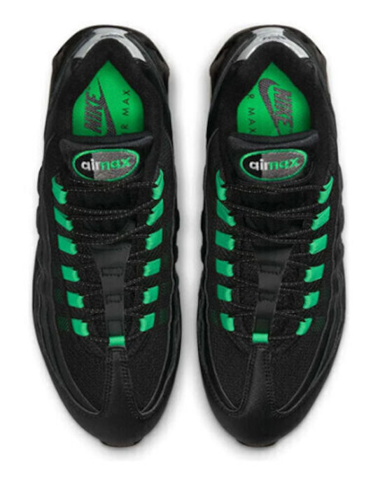 Air Max 95 Og Herren-Sneakers Black Green Shock