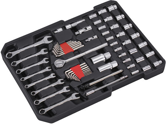 Kraft & Dele Tool Case with 187 Tools