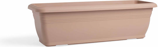 Planter Box Tepakota 13.5L 59x22x18h Cm Beige Sand