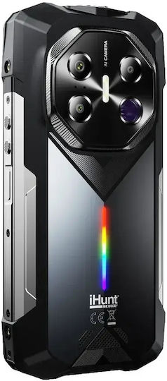 Titan Night Hunter 5G Dual SIM (12/256GB) Smartphone Rezistent Negru