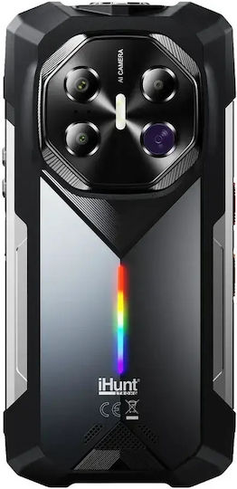 Titan Night Hunter 5G Dual SIM (12/256GB) Smartphone Rezistent Negru