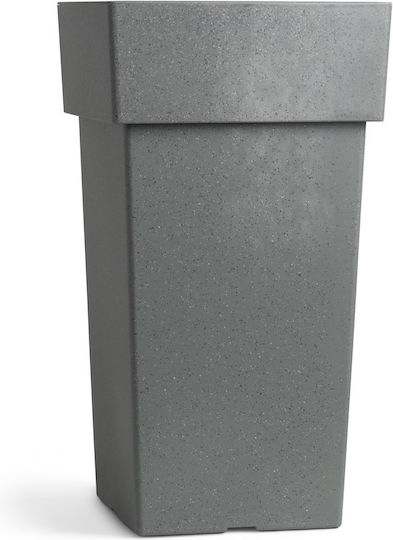 Viomes Linea Pot Plastic Mosaic lava 33x33x60cm.