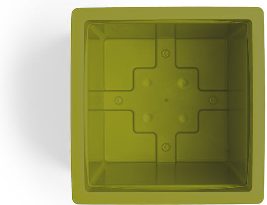 Viomes Linea Pot Green/yellow