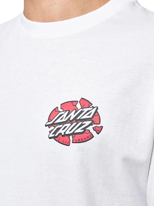 Grabke Exploding Dot T-shirt White SCA-TEE-13938