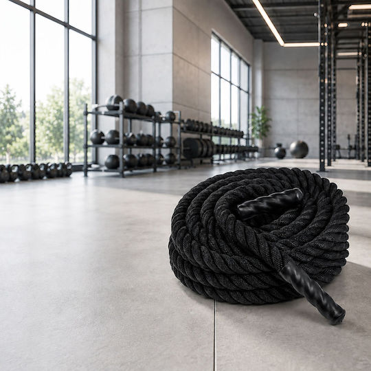 Relaxdays 10054327_9653 Battle Rope με Μήκος 9m