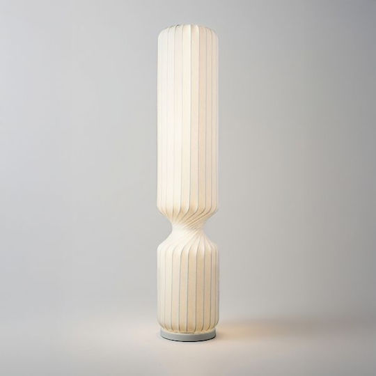 Eurolamp Arte Illumina Neonis LED Floor Lamp H120xW25cm. with Warm White Light 840lm White