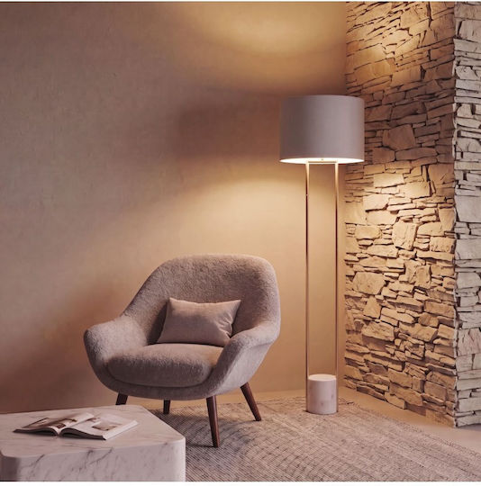 Zambelis Lights Floor Lamp H152cm White