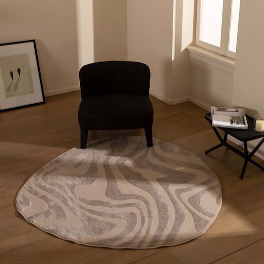 Royal Carpet Organic 265 Rug Round Beige