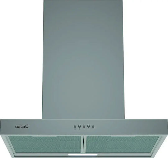PLUS 6010 X Кухненски Аспиратор Коминен 60cm Сив