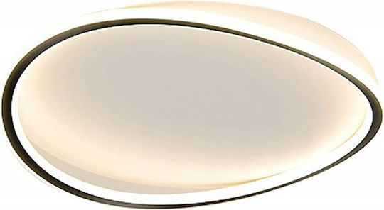 ArkoLight Deckenleuchte 50cm Schwarz mit Integrierter LED und Fernbedienung