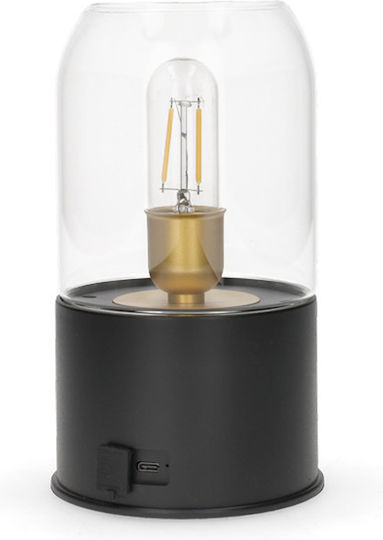 Lumineo Dekorative LED-Leuchte, Warmweißes Laternenlicht 11 × 11 cm