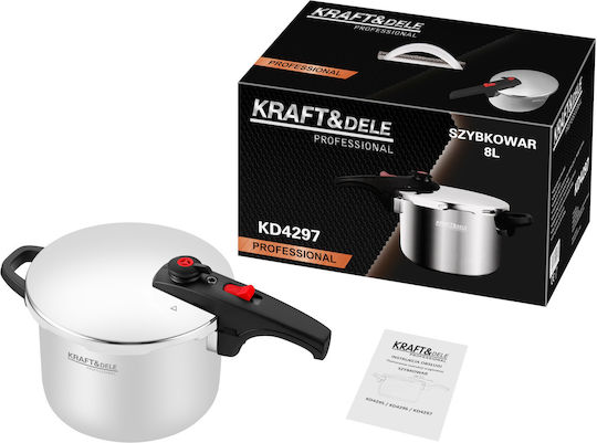 Kraft & Dele Χύτρα Ταχύτητας 8lt