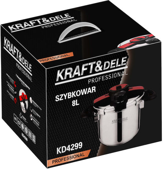 Kraft & Dele Χύτρα Ταχύτητας 8lt