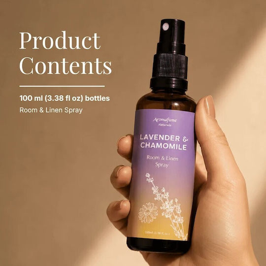 Αρωματικό Σπρέι Natural Room Pillow Spray Χαμομήλι & Λεβάντα 100ml