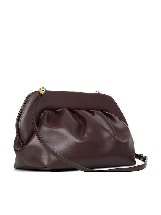 Braune Damen-Clutch