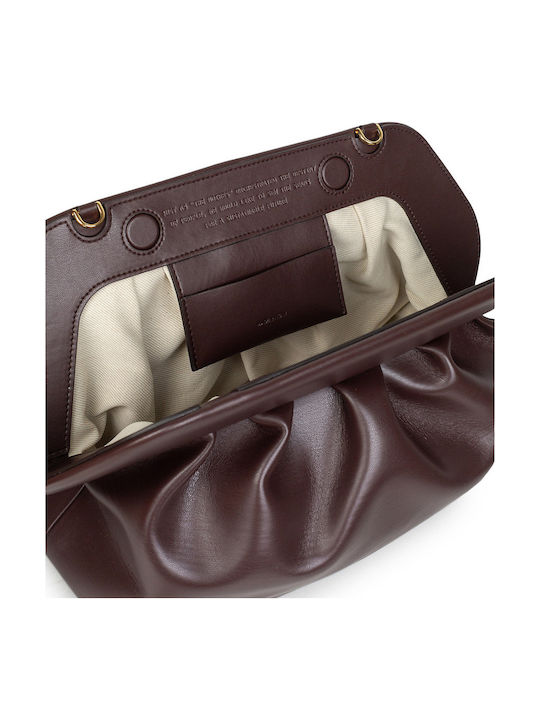 Braune Damen-Clutch