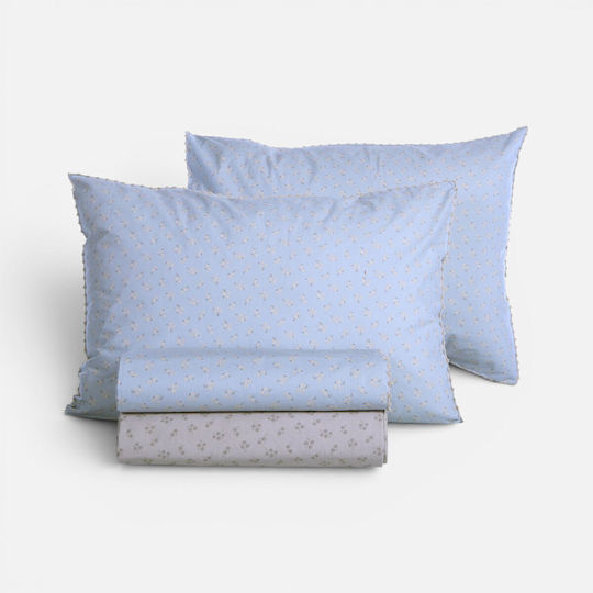 Nef-Nef Homeware Judith Подредба Кралица 4 Бройки 240x270+35см. Сив