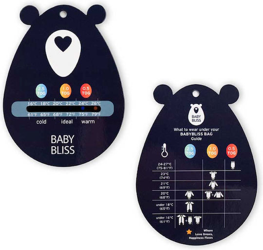 Baby Bliss Sac de Dormit de Primăvară Albastru Deschis