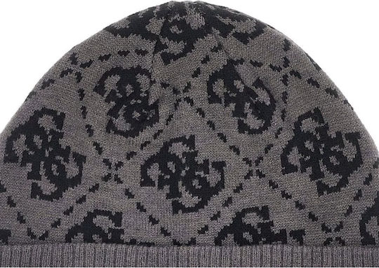 Unisex Knitted Beanie in Grey