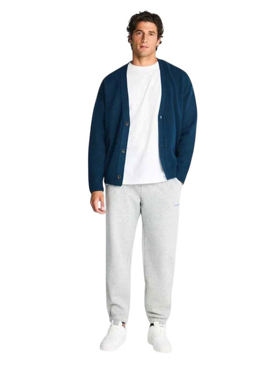 Men's Knitted Cardigan Midnight Blue Blue