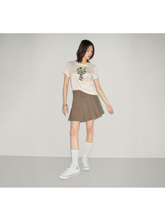 Damen-T-Shirt Beige