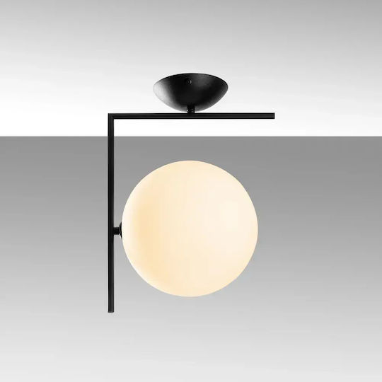 Opviq Luminar Pendul Negru cu Soclu G9 30x25x43 cm