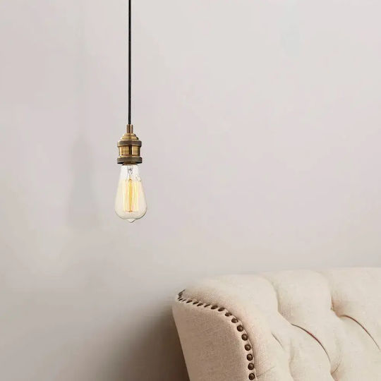 Opviq Kabluni Corp de Iluminat Suspendat cu Soclu E27 6 cm Opviq Kabluni Corp de Iluminat Suspendat cu Soclu E27 6 cm