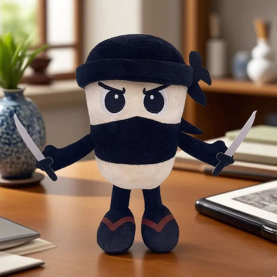 Cappuccino Assassino Plush Toy 35 Cm Italian Brainrot
