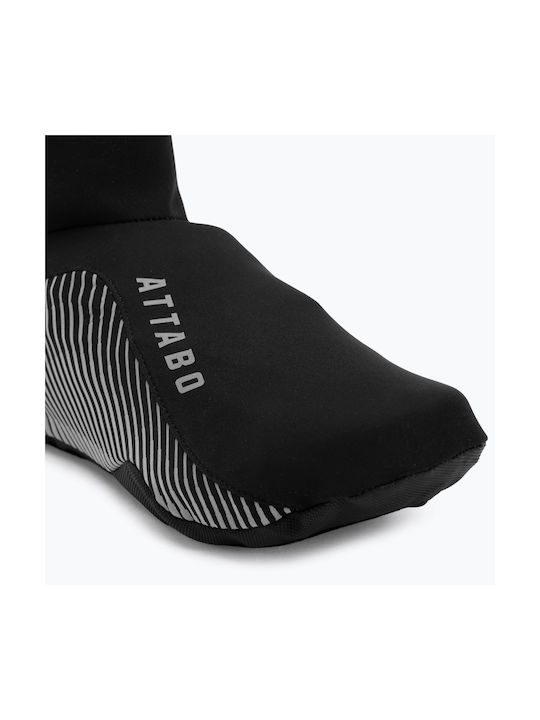 Attabo Defense Max Pro Schwarze Fahrradschuhüberzüge