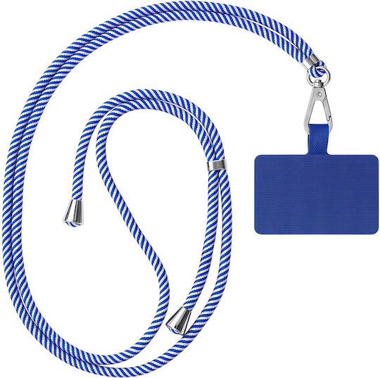 Zanae Necklace Lace Κινητό In Navy