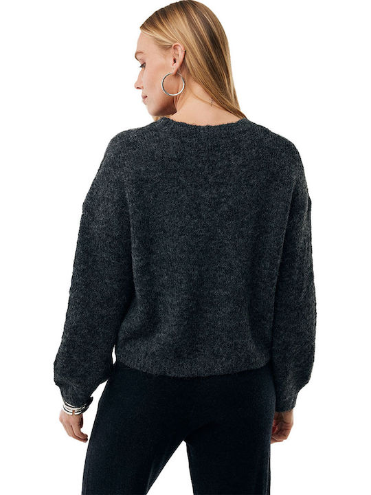 Pulover damă Dk.grey