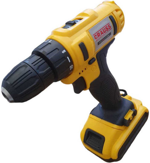 Kraft World TOOLS-027 Cordless Drill Driver 21V 2x2Ah