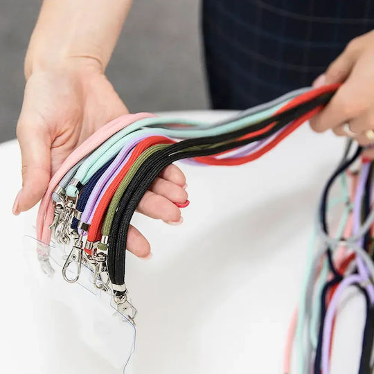 TelForceOne Universal Lanyard Каишка за врата за мобилни телефони Червен