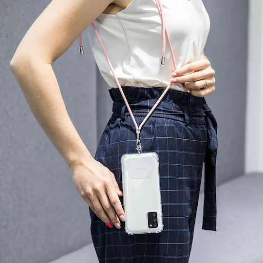 TelForceOne Universal Lanyard Каишка за врата за мобилни телефони Червен
