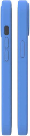 Калъф за iPhone 15 Spacecase Silicone Mag Case Силиконов MagSafe Син 5905719142704
