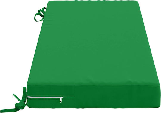 vidaXL Pernă De Bancă De Grădină Soest Verde 2 Bucăți 40x120 Cm