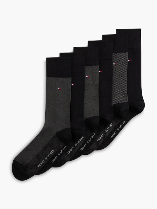Tommy Hilfiger Men's Socks Black 6-Pack Tommy Hilfiger Men's Socks Black 6-Pack