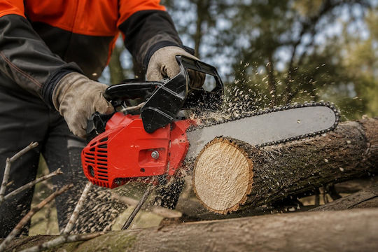 Kraft World Gasoline Chainsaw 1.2hp 3kg with 10cm Bar