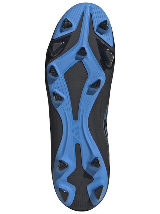 adidas F50 Hyperfast Club Mid FG/MG Футболни Обувки с Бутони Черни adidas F50 Hyperfast Club Mid FG/MG Футболни Обувки с Бутони Черни
