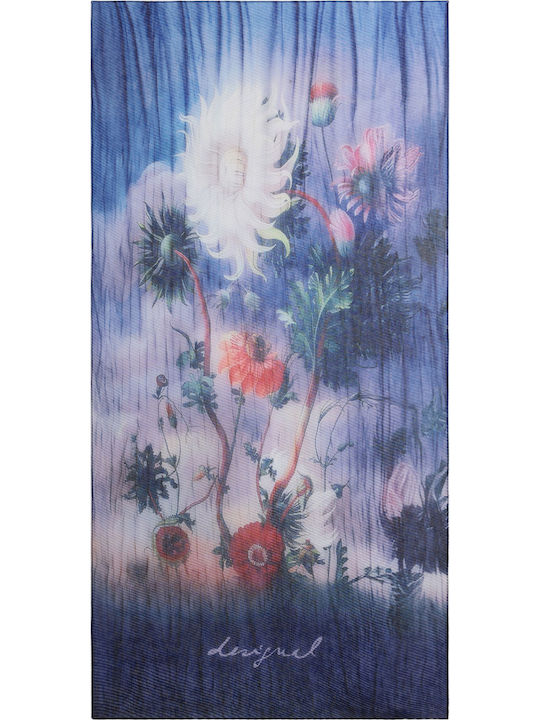 Desigual Women's Blue Scarf