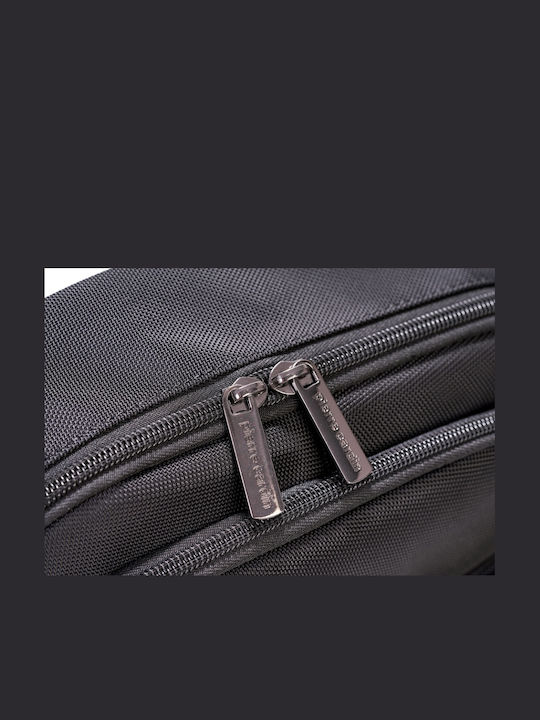 Herren Schulter / Crossbody Tasche Schwarz
