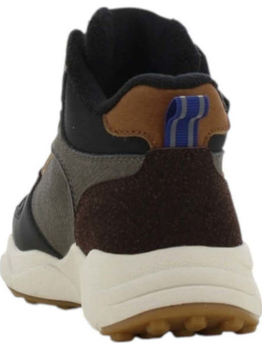 Anatomic Kids Ankle Boots with Hook and Loop Closure Blue