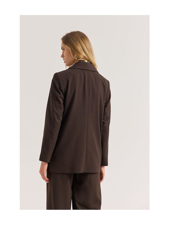 Enzzo Damenblazer Espresso