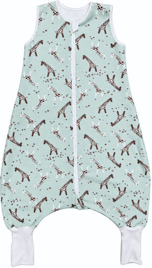 Kidizi Spring Sleeping Bag with Legs 1 Tog Green
