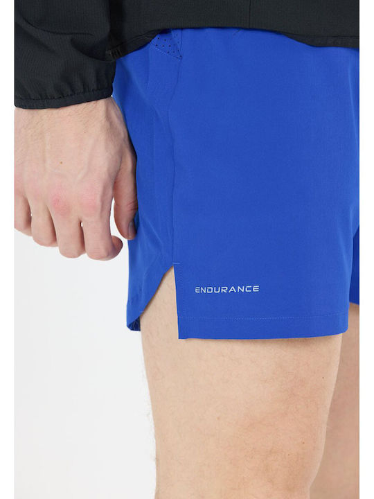 Αθλητική Ανδρική Βερμούδα Relaxed Fit Μπλε