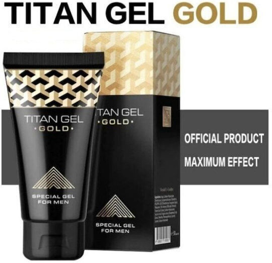 Titan Gold Gel Massagegel für Männer 50 ml