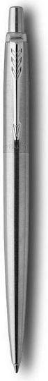 Parker Jotter White Stainless Steel Ct Fountain Pen & Ballpen